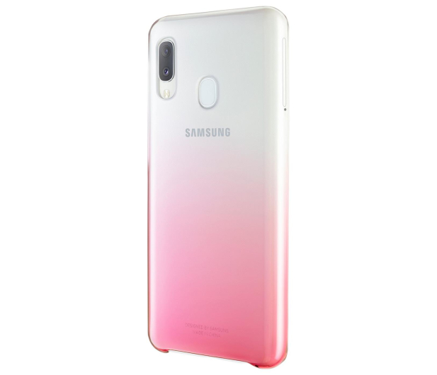 Etui Gradation Cover do Samsung Galaxy A20E rózowe - 493095 - zdjęcie 2